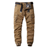 Men&#39;s New Cargo Pants Casual Multi-pocket Military Tactical Pant Cotton Running Long Trousers Male Spring Autumn Outdoor Trouser