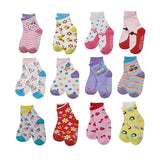 Non Slip Toddler Socks 12 Pairs