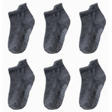 6 Pairs Sock With Rubber Grips