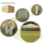 Canopy 3 x 3m Pop Up w/4 Removable Zippered Sidewalls