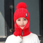 Wool Knitted Windproof Beanie