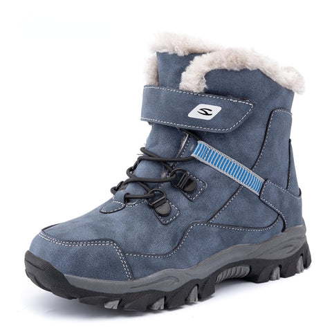 Child Sneaker Furry Snow Boots
